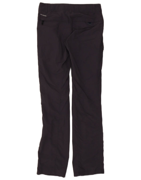 Damskie spodnie cargo Columbia Omni-Shade US 2 XS W25 L32 Czarny nylon