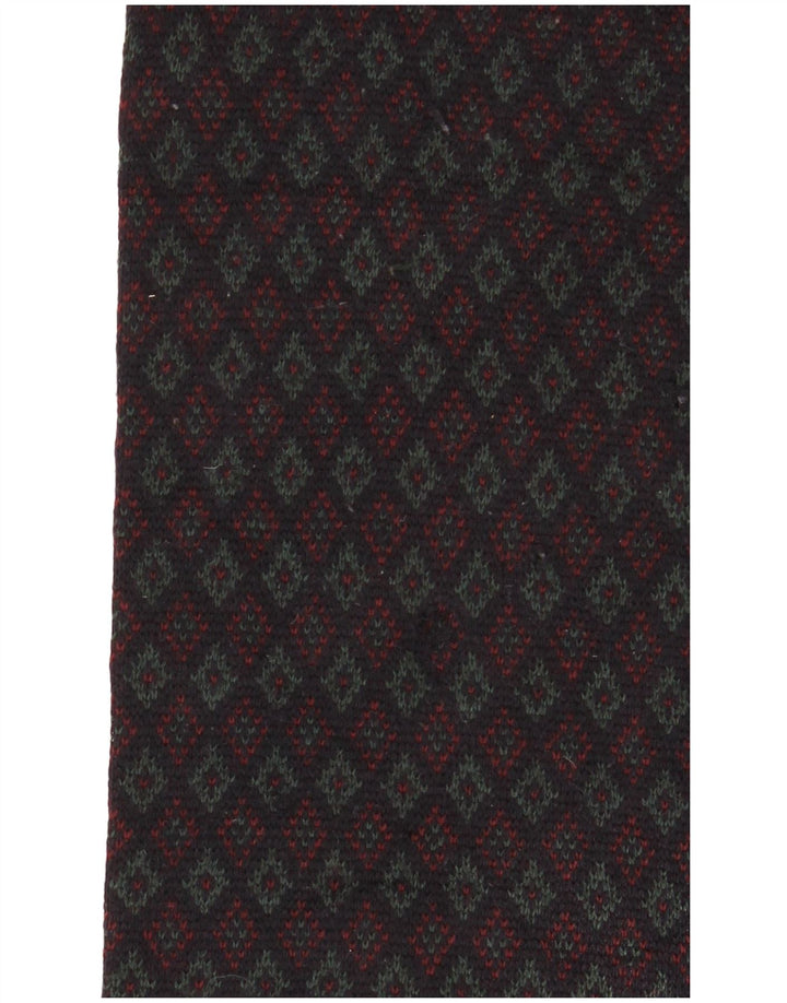 Męski sweter MONTECATINI z dekoltem w kształcie litery V, duży, wielokolorowy, geometryczny