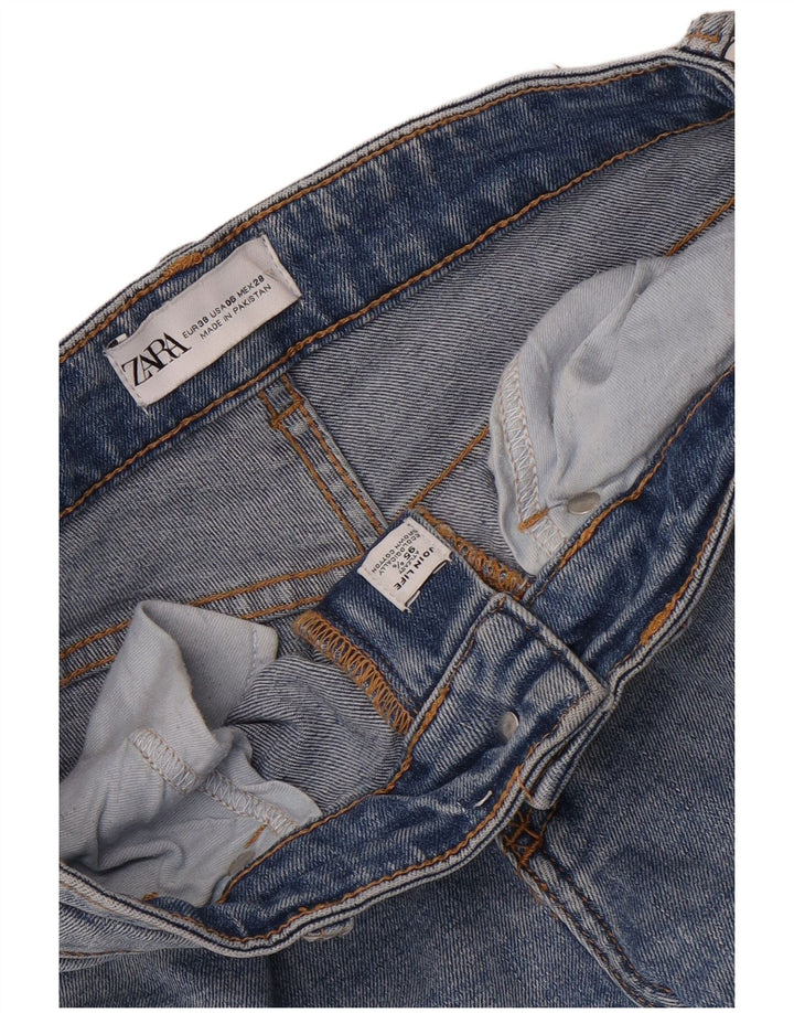 Damskie jeansy Bootcut Zara EU 38 Small W28 L26 Niebieskie bawełniane