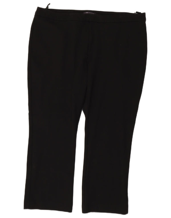 Spodnie damskie Marks & Spencer UK 22 3XL W42 L27 Czarna wiskoza