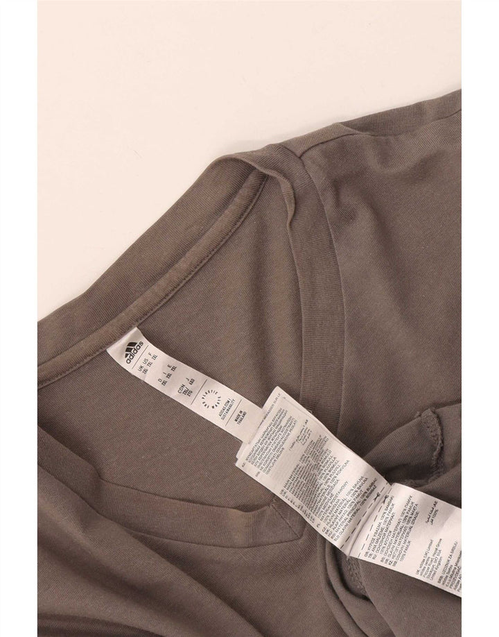 Adidas Męska koszulka Top 2XL Szara bawełna