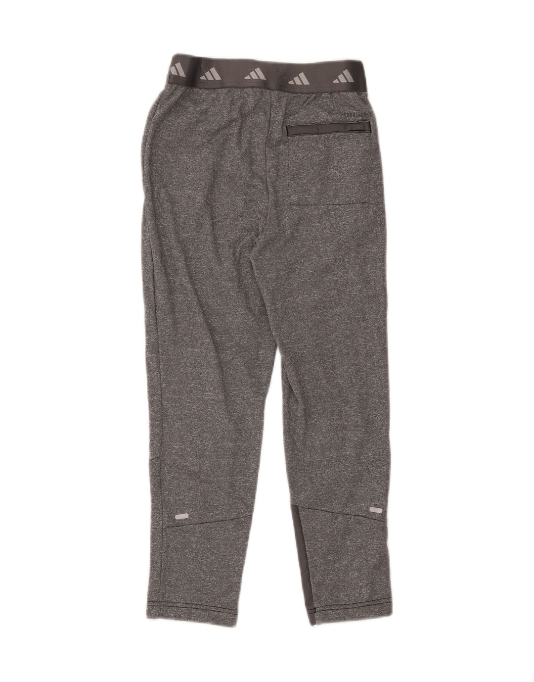 ADIDAS Boys Tracksuit Trousers 9-10 Years Grey Colourblock Polyester Vintage Adidas and Second-Hand Adidas from Messina Hembry 