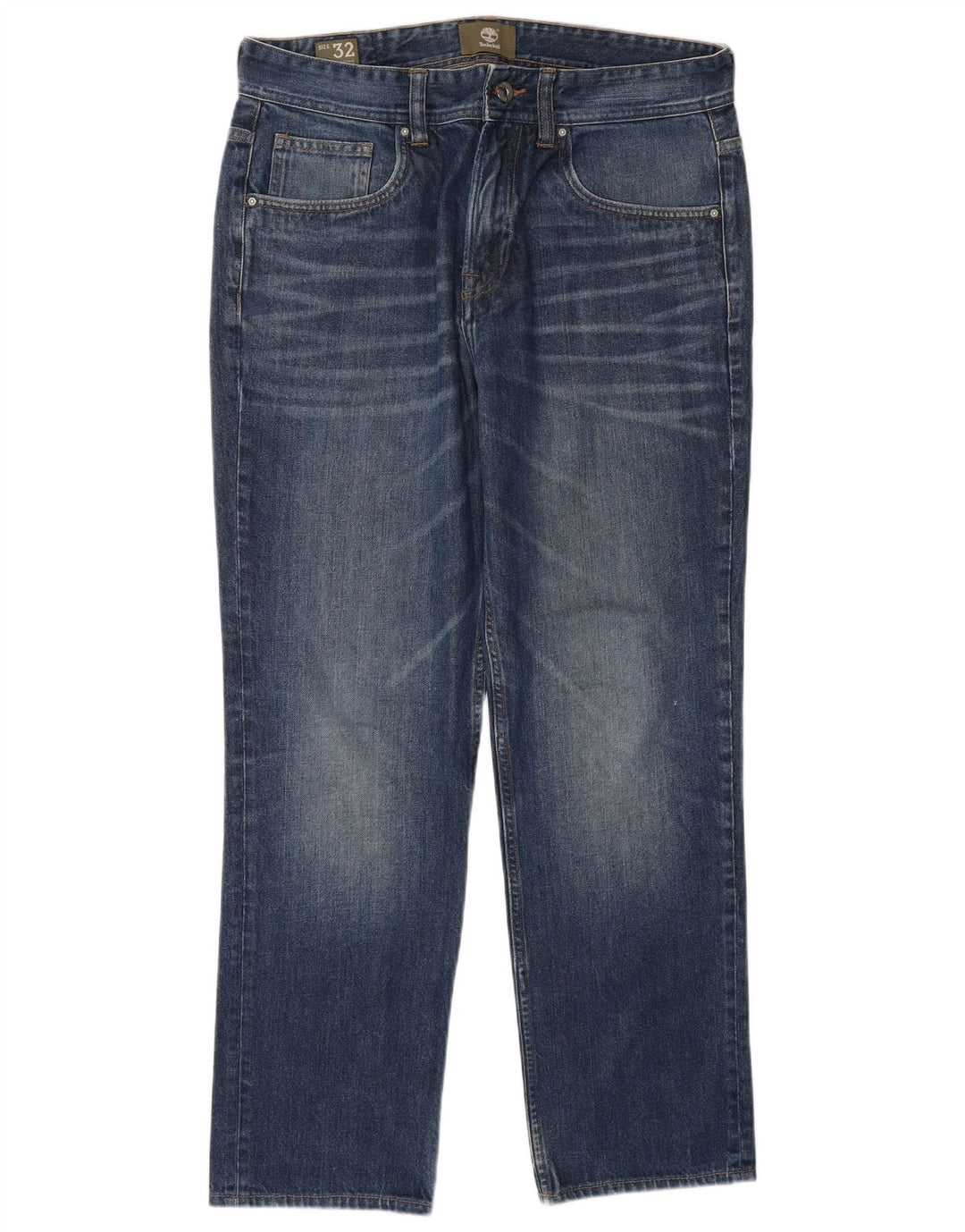 Męskie proste dżinsy TIMBERLAND W32 L29 Niebieskie bawełniane