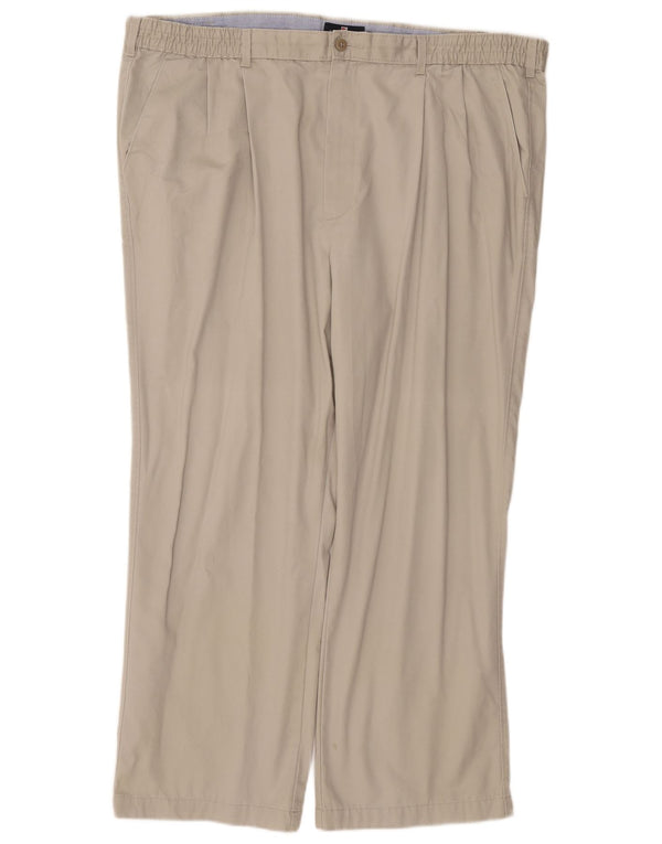 Spodnie męskie Marks & Spencer Blue Harbor Pegged Chino W44 L29 Beżowe