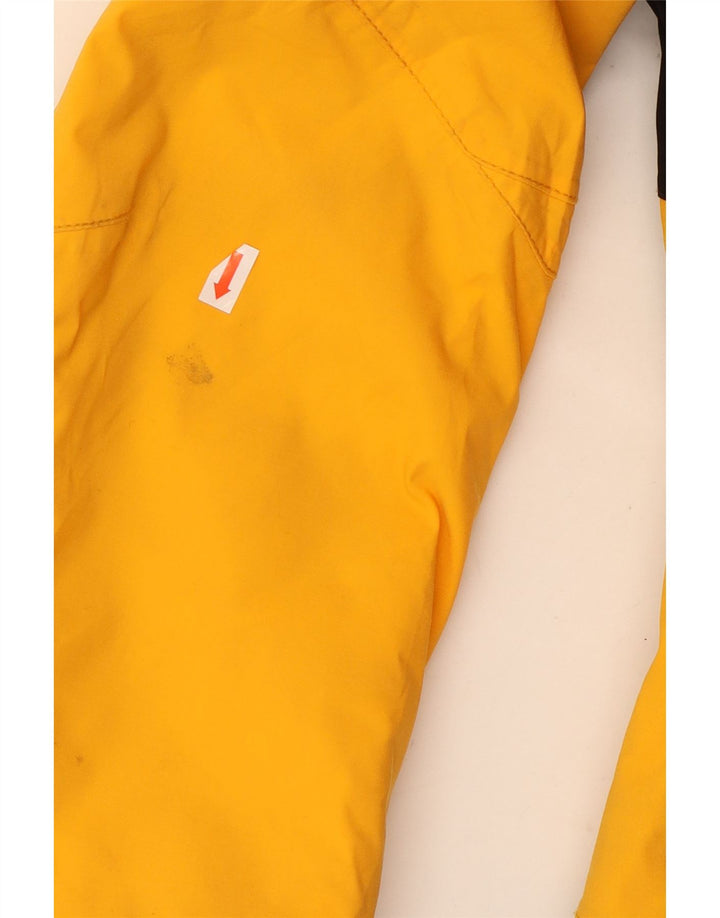 Damska kurtka narciarska z kapturem Colmar IT 48 XL, nylon w kolorze żółtym