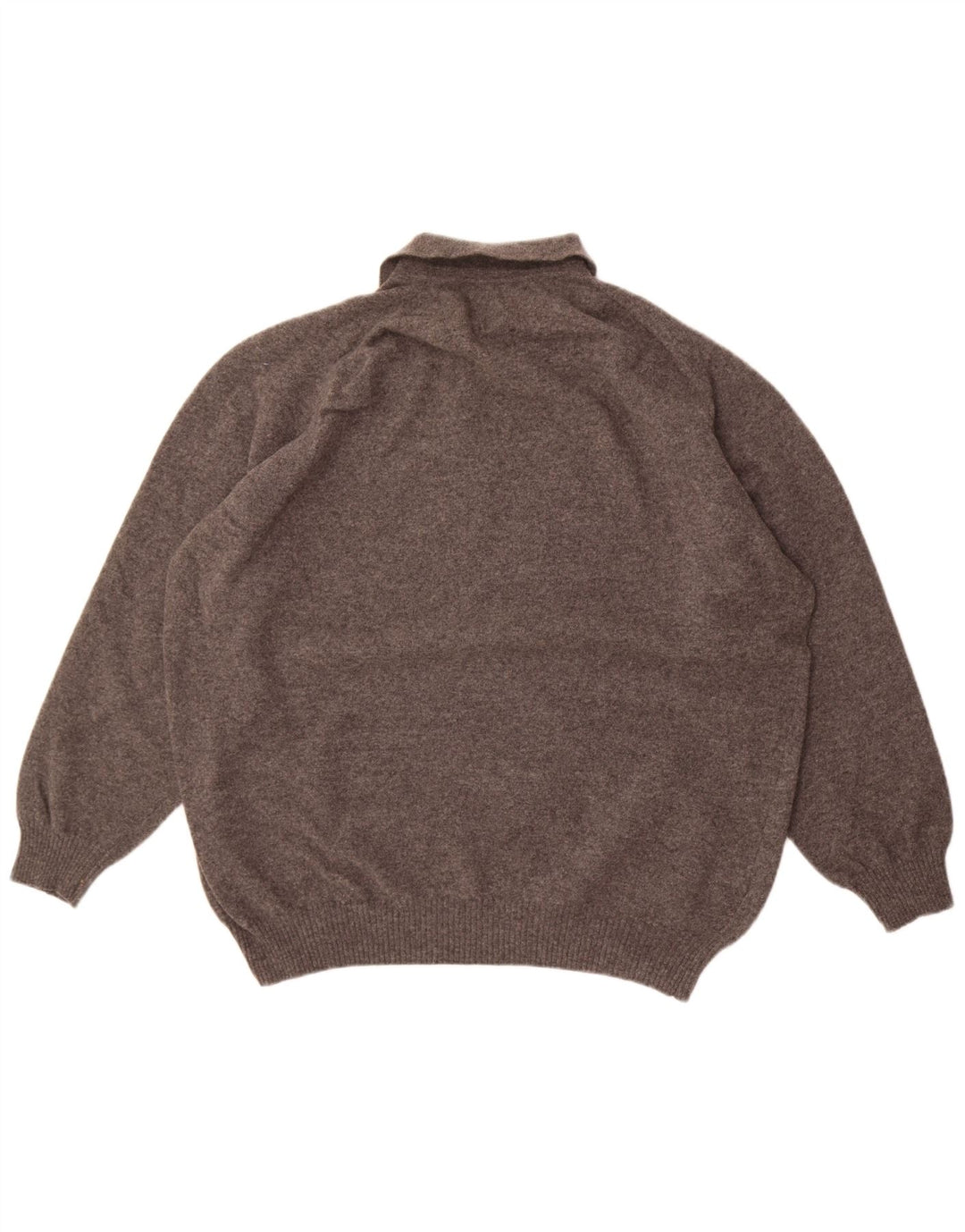 Męski sweter Walbusch Studio Pitti z golfem 2XL Szara dziewicza wełna