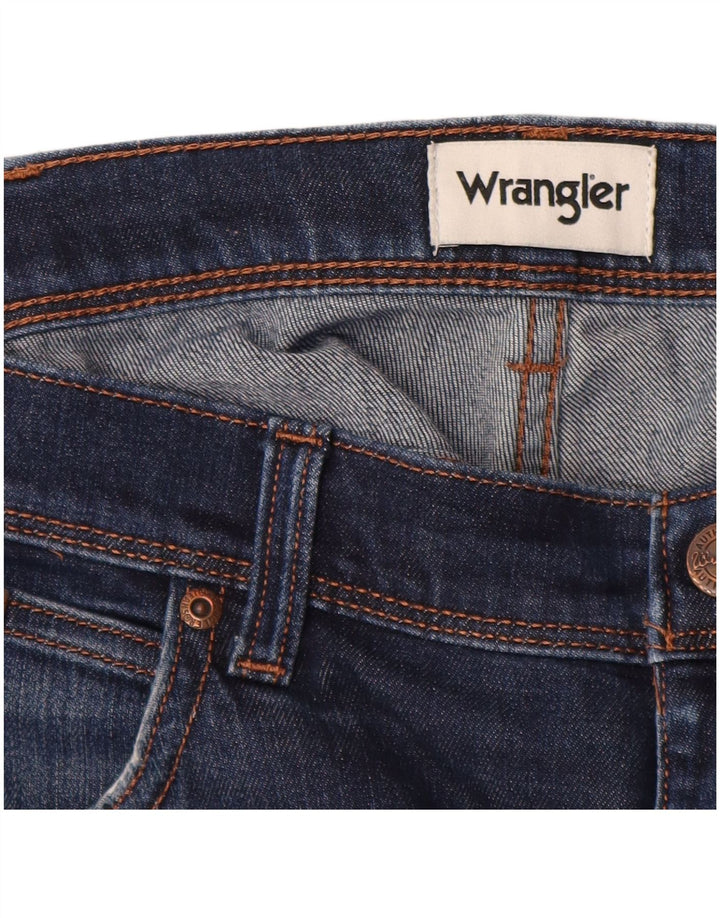 WRANGLER Męskie jeansy Texas Slim W36 L30 Granatowe, bawełniane
