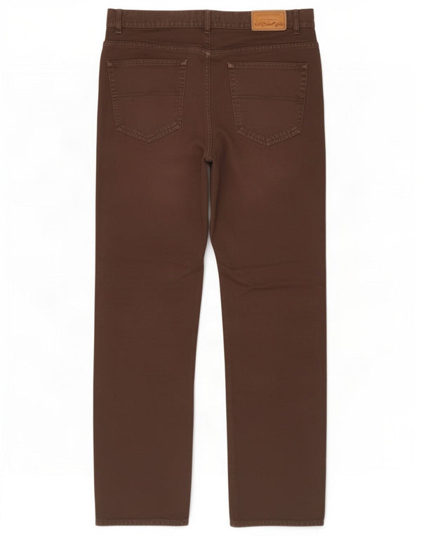 Gant Mens Regular Fit Straight Jeans W34 L32 Brown