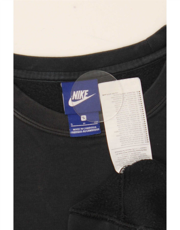 Męska bluza dresowa Nike, mała, czarna, bawełniana