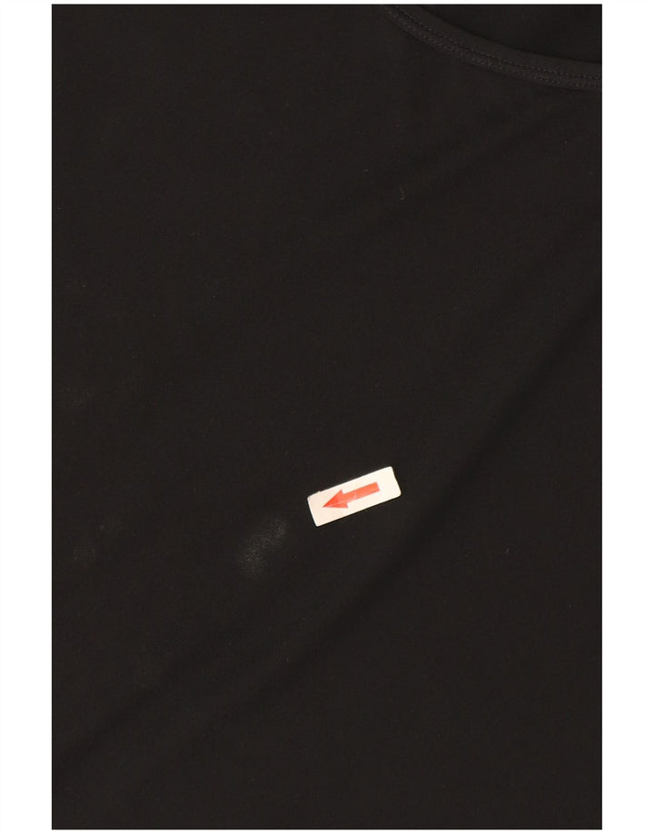 Damska kamizelka Nike Dri Fit Graphic Top UK 14, duża czarna