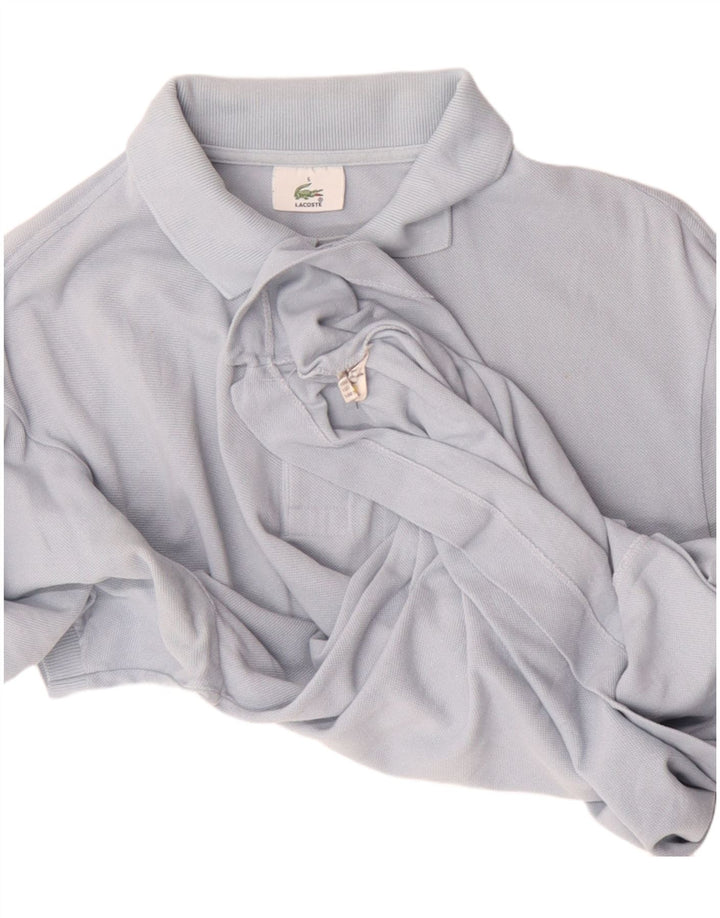 Męska koszulka polo Lacoste, rozmiar 5, duża, niebieska, bawełniana