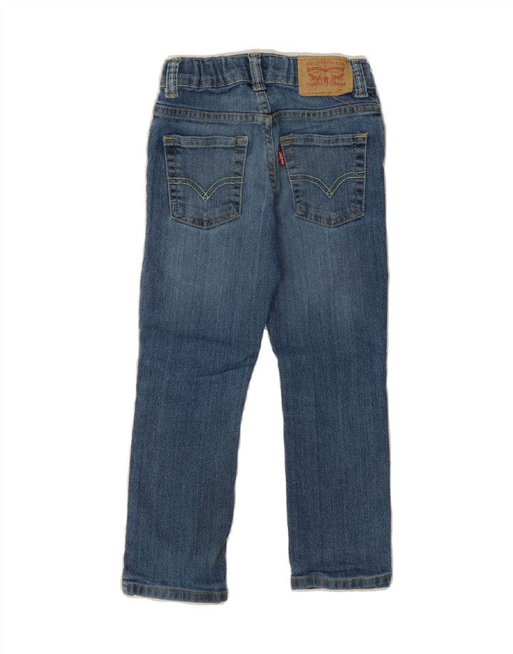 LEVI'S Boys 511 Slim Jeans 4-5 Years W22 L18 Blue Cotton Vintage Levi's and Second-Hand Levi's from Messina Hembry 