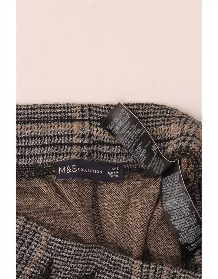 Spodnie damskie Marks & Spencer UK 10 Small W30 L26 Szare pepitkę