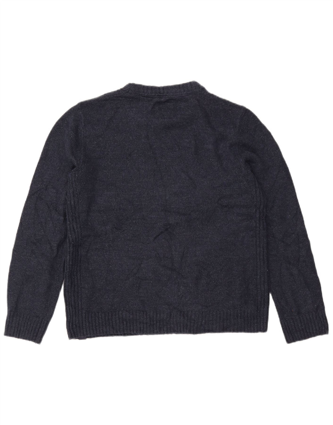 Damski sweter oversize FAT FACE z okrągłym dekoltem UK 10, mały, granatowy