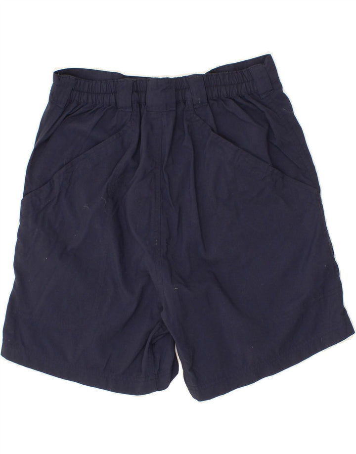 L.L.BEAN Womens Chino Shorts US 12 Medium W30 Navy Blue Cotton Vintage L.L.Bean and Second-Hand L.L.Bean from Messina Hembry 