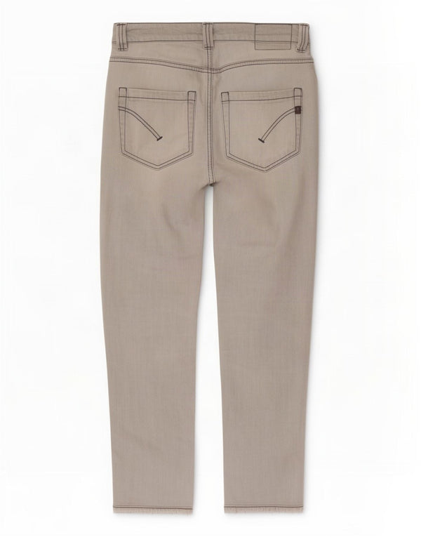 Męskie jeansy slim fit Dunlop W32 L29 Szara bawełna