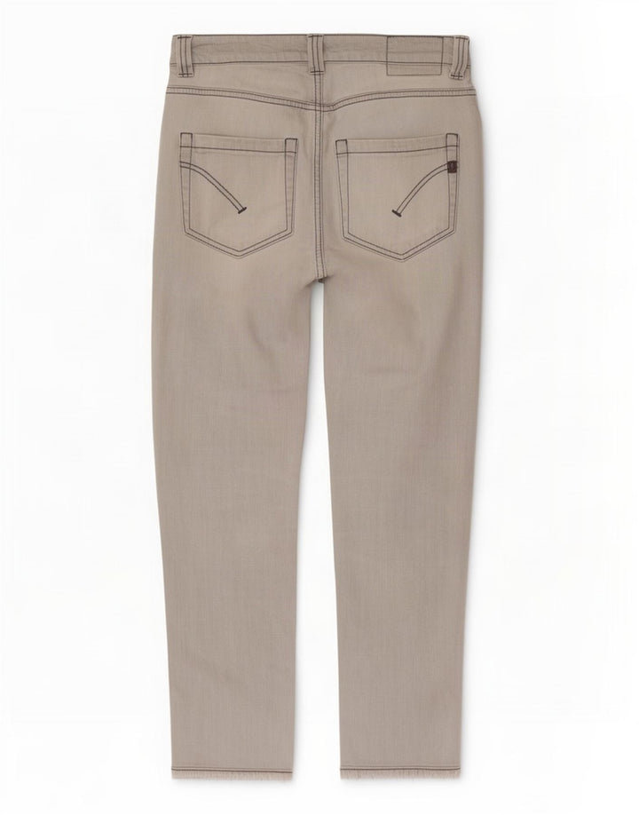 Męskie jeansy slim fit Dunlop W32 L29 Szara bawełna