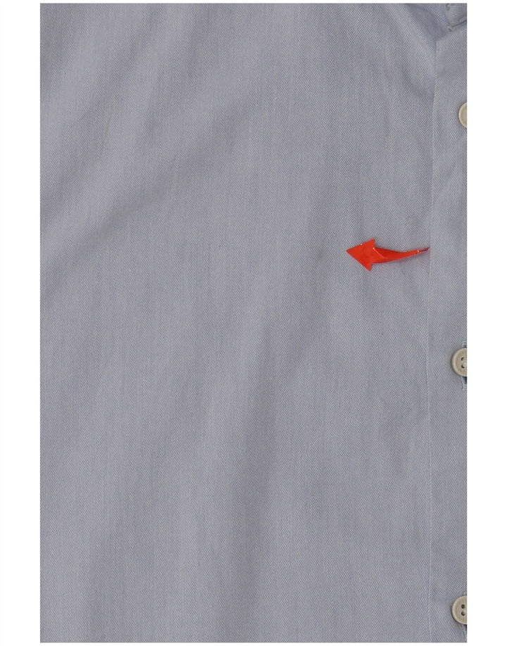 Koszula męska slim fit DACK'S XL, niebieska, bawełniana