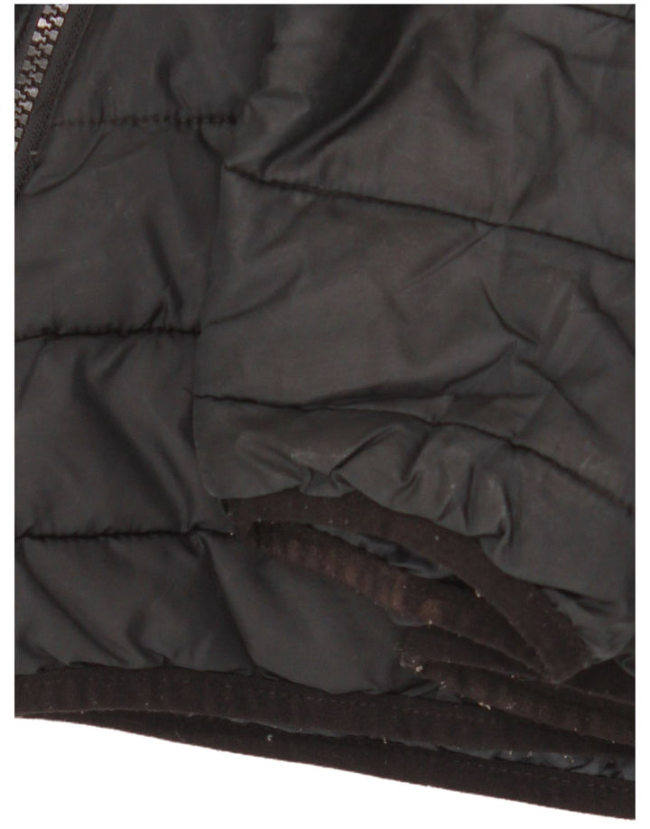 Męska ocieplana kurtka z kapturem Jack & Jones UK 40, duża, czarna, poliester