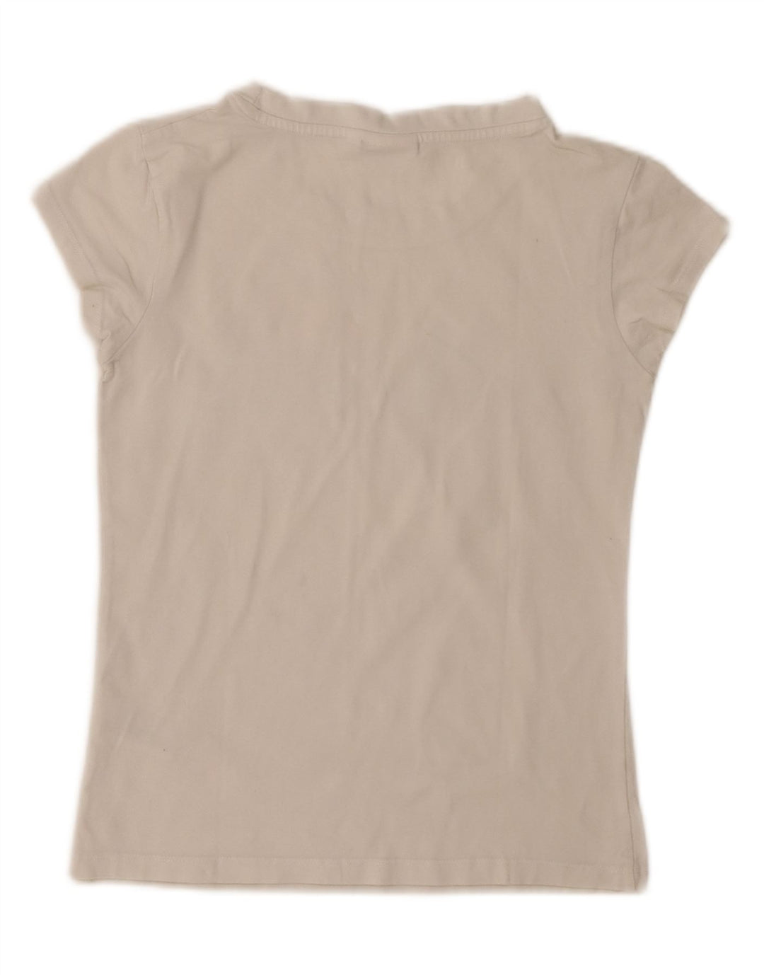 Damska koszulka z grafiką Ellesse Top UK 10 Small White Cotton