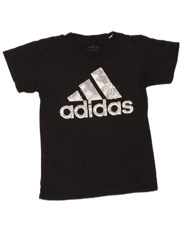 Damska koszulka graficzna Adidas Top UK 10, mała czarna