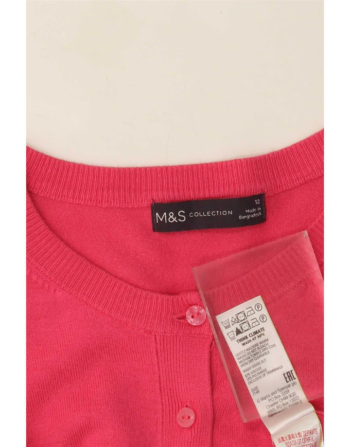 Sweter damski Marks & Spencer UK 12, średnioróżowy, wiskoza