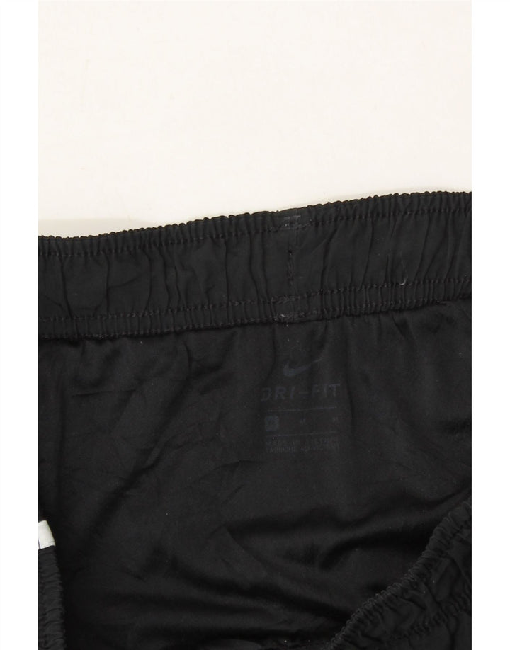 NIKE Womens Dri Fit Sport Shorts UK 12 Medium Black Polyester Vintage Nike and Second-Hand Nike from Messina Hembry 