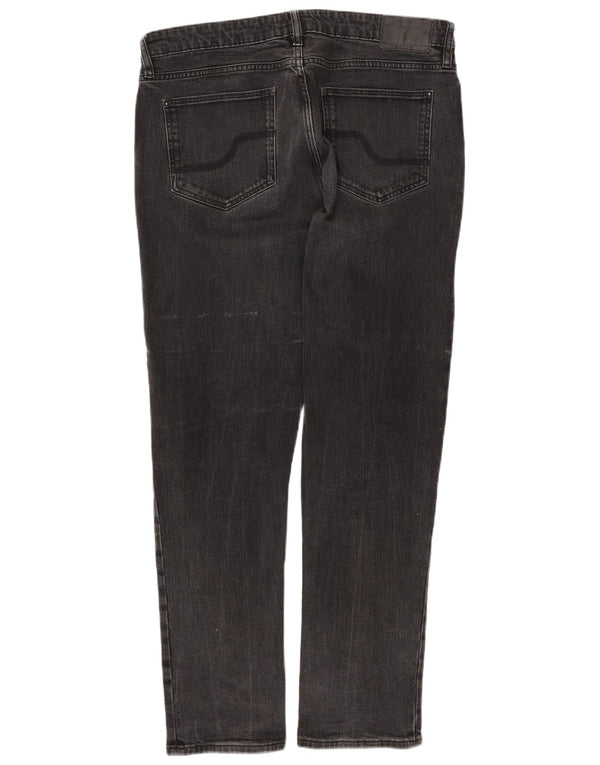 Męskie jeansy slim fit FAT FACE W36 L31 Szara bawełna