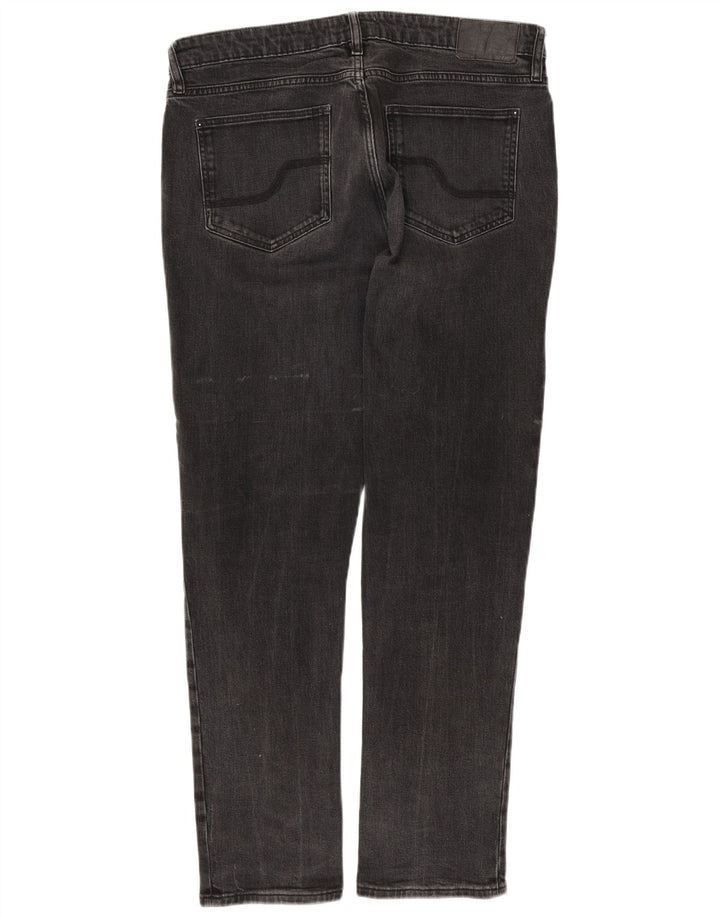 Męskie jeansy slim fit FAT FACE W36 L31 Szara bawełna