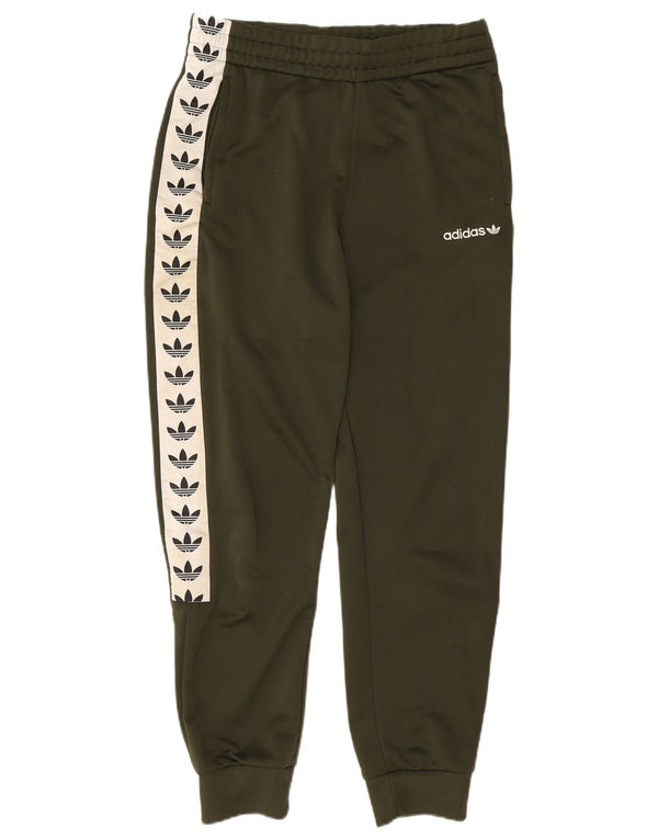 Męskie spodnie dresowe Adidas Graphic Joggers Medium Khaki Colorblock