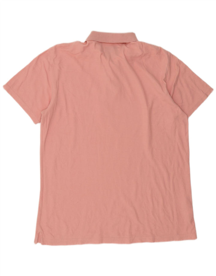 Męska koszulka polo Penguin XL, różowa, bawełniana