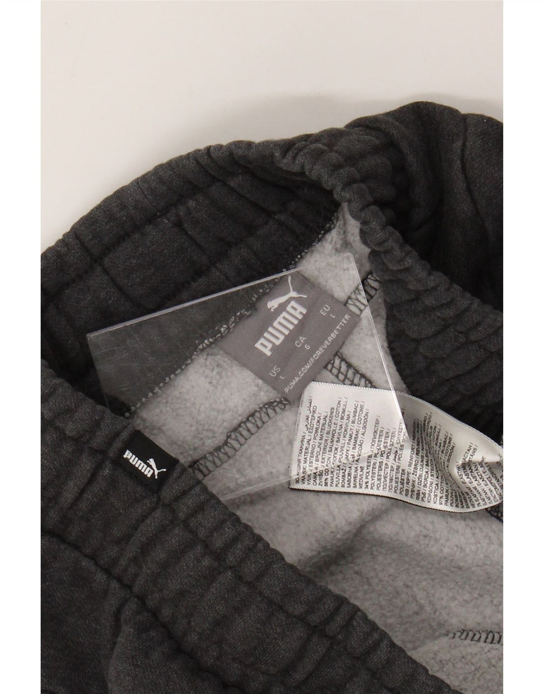 Puma Męskie Duże Szare Bawełniane