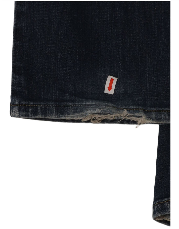 DIESEL Damskie jeansy Bootzee Regular Slim Bootcut W28 L35 Niebieska bawełna