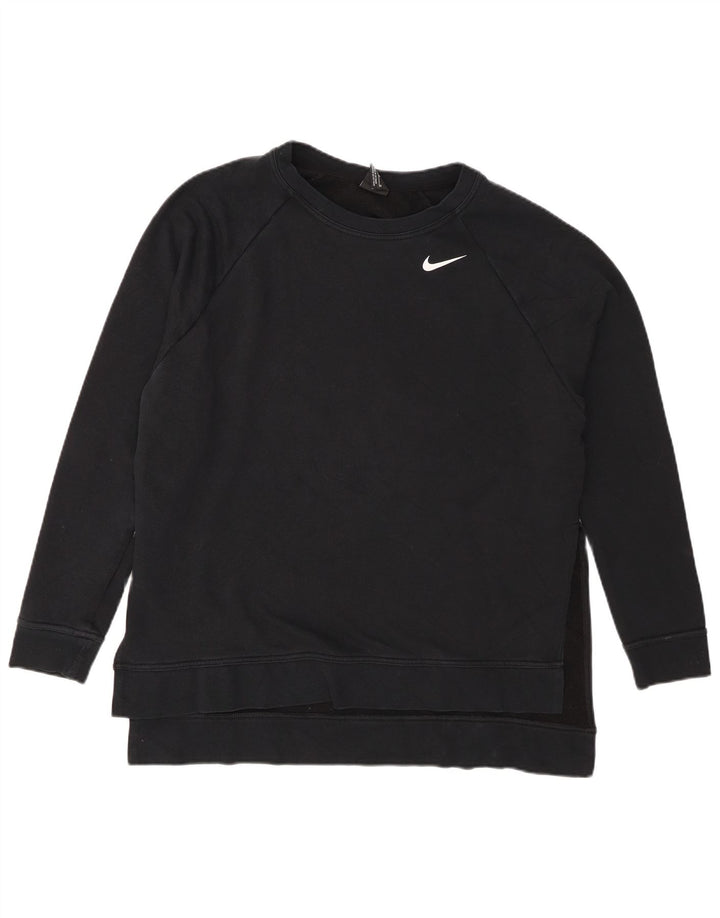 Damski sweter oversize Nike Dri Fit UK 14, średni czarny
