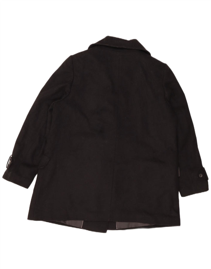 Damski płaszcz oversize John Lewis w kolorze grochu UK 18 XL, czarna wełna