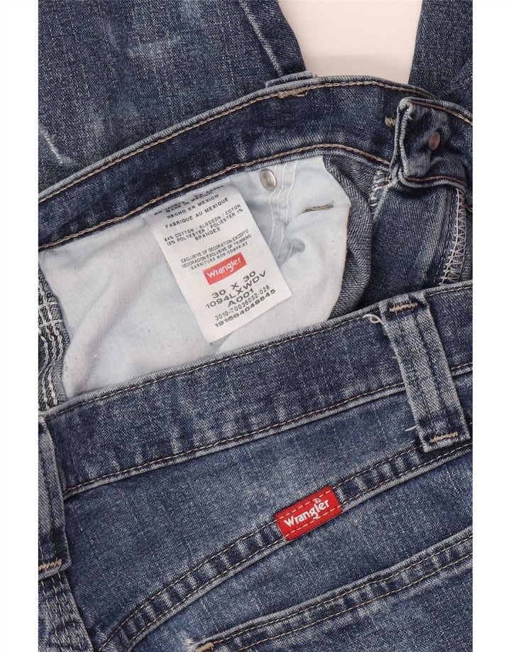 Męskie jeansy Wrangler Cargo Straight W30 L30 Niebieskie, bawełniane