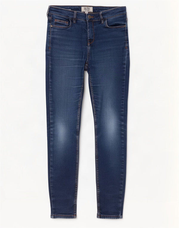 Damskie jeansy skinny Fat Face UK 12 W32 L29 Niebieskie bawełniane