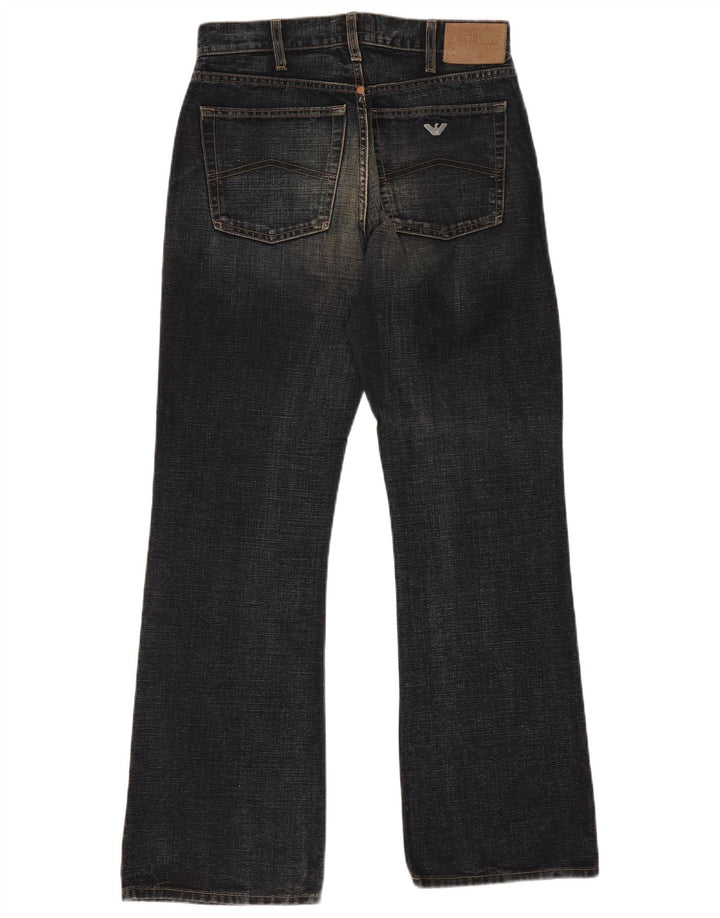 Męskie jeansy Bootcut Armani W31 L31 Granatowe, bawełniane
