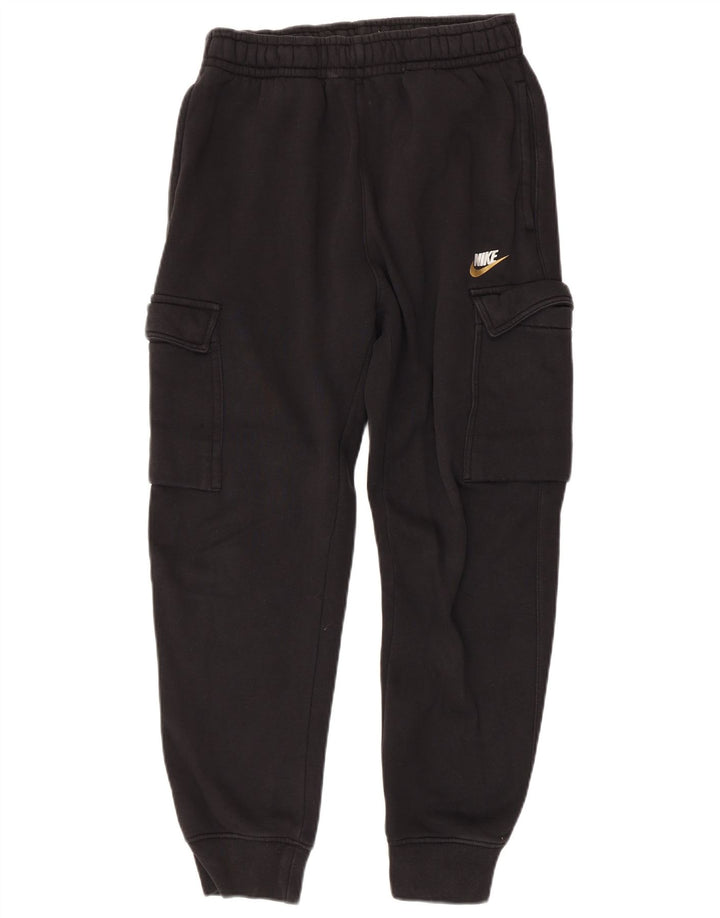 Damskie spodnie dresowe NIKE Cargo Joggers UK 10 Małe, czarne, bawełniane