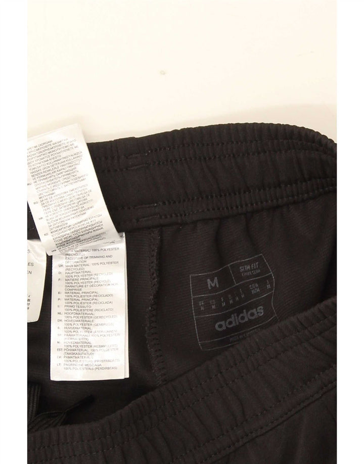 Męskie spodnie dresowe Adidas Aeroready, średni czarny poliester