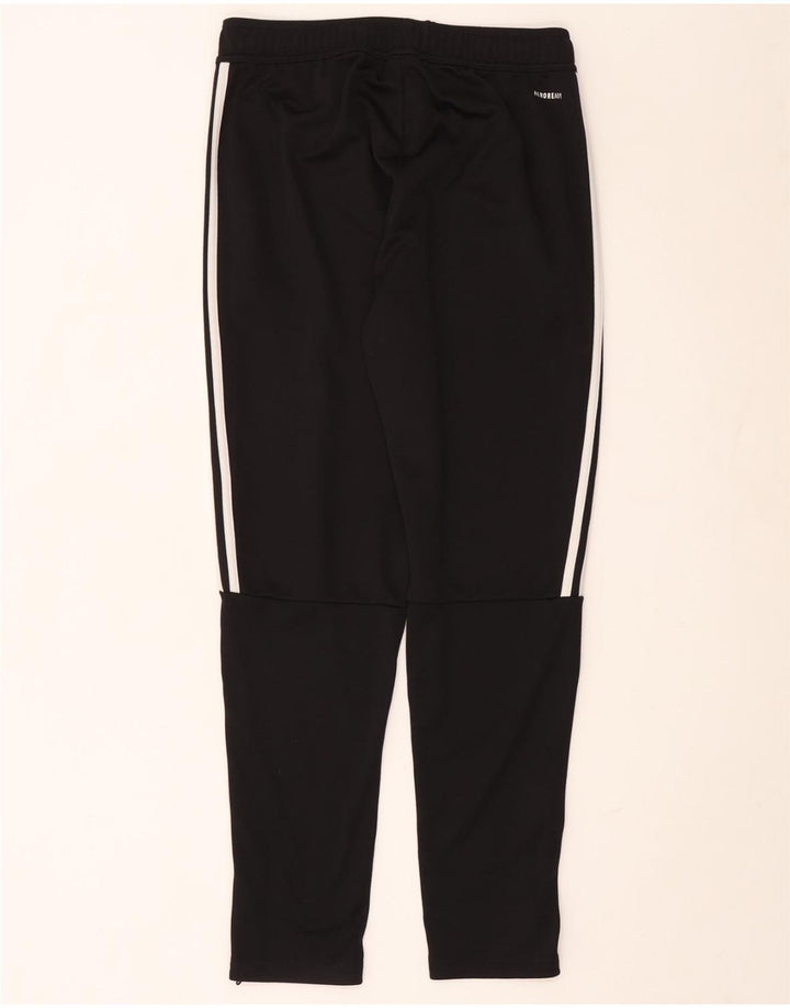 Męskie spodnie dresowe ADIDAS Aeroready, średni czarny poliester