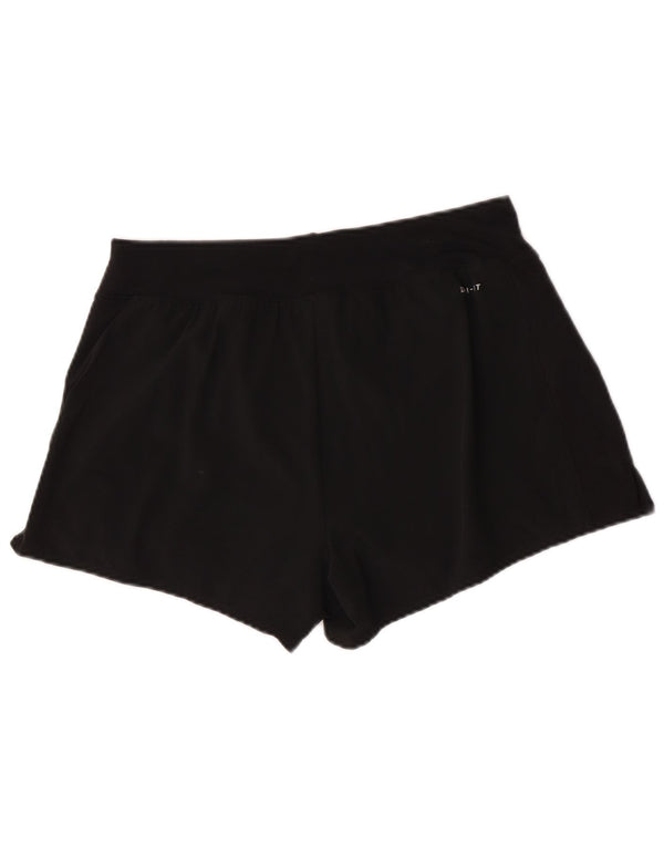 Damskie spodenki sportowe Nike Dri Fit UK 12, średni czarny poliester