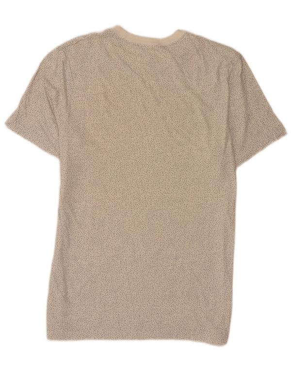 Damska koszulka Nike Regular Graphic Top UK 14, duża, szara, bawełniana w cętki