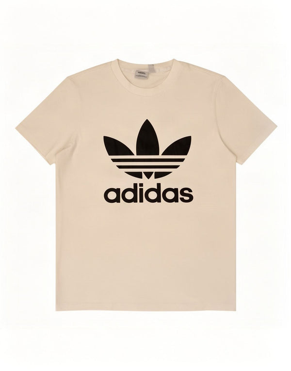 Damska koszulka graficzna Adidas Top UK 10 Small White Cotton
