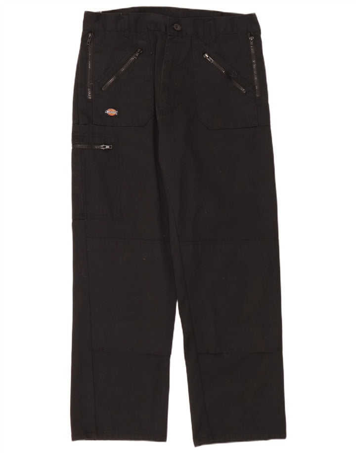 Męskie proste spodnie cargo Dickies W34 L30 Czarny poliester