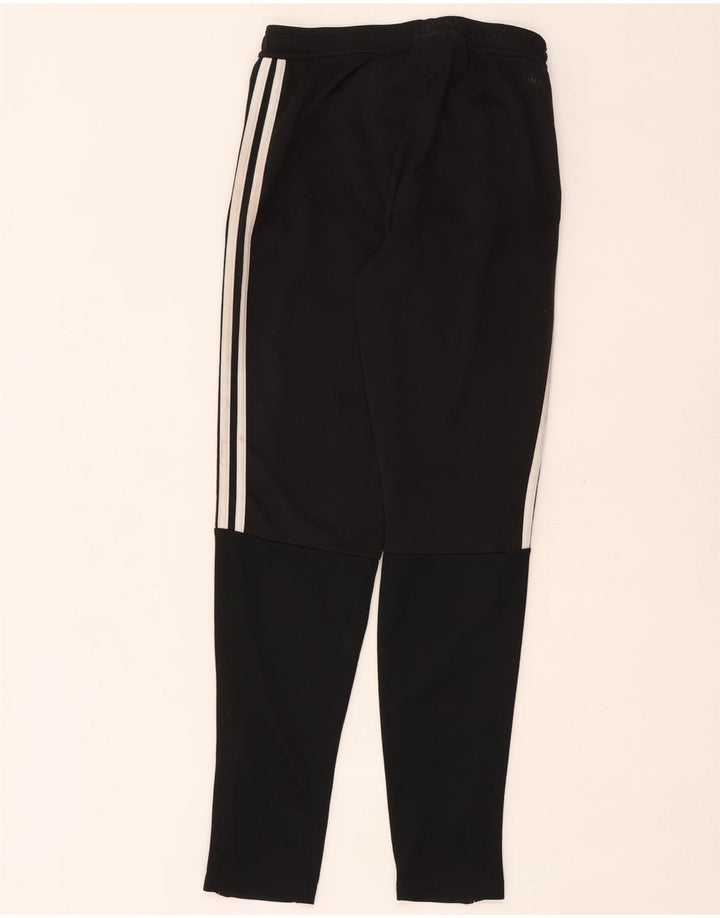 Męskie spodnie dresowe Adidas Climalite, małe, czarne, poliestrowe