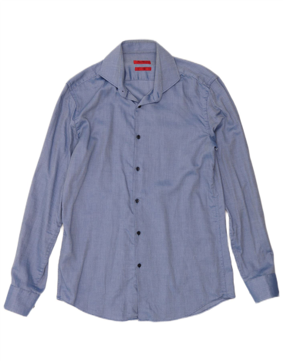 Koszula męska Hugo Boss Slim Fit, rozmiar 40 15 1/2, średnia niebieska bawełna