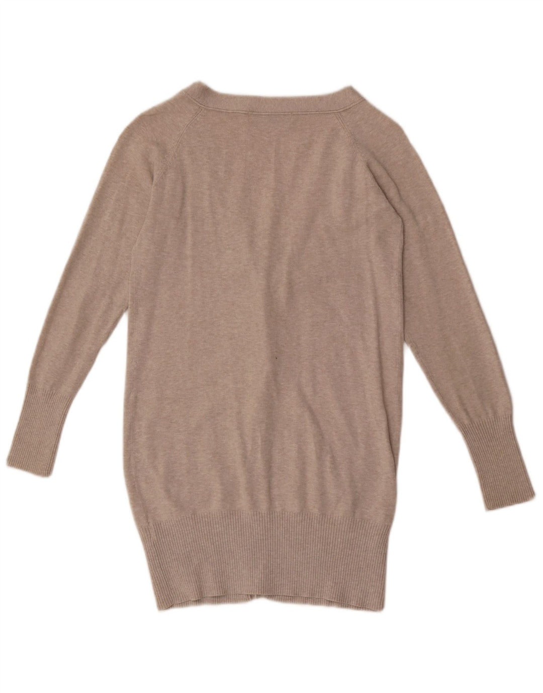 Sweter damski Zara UK 12, średnioszary, bawełniany w plamki