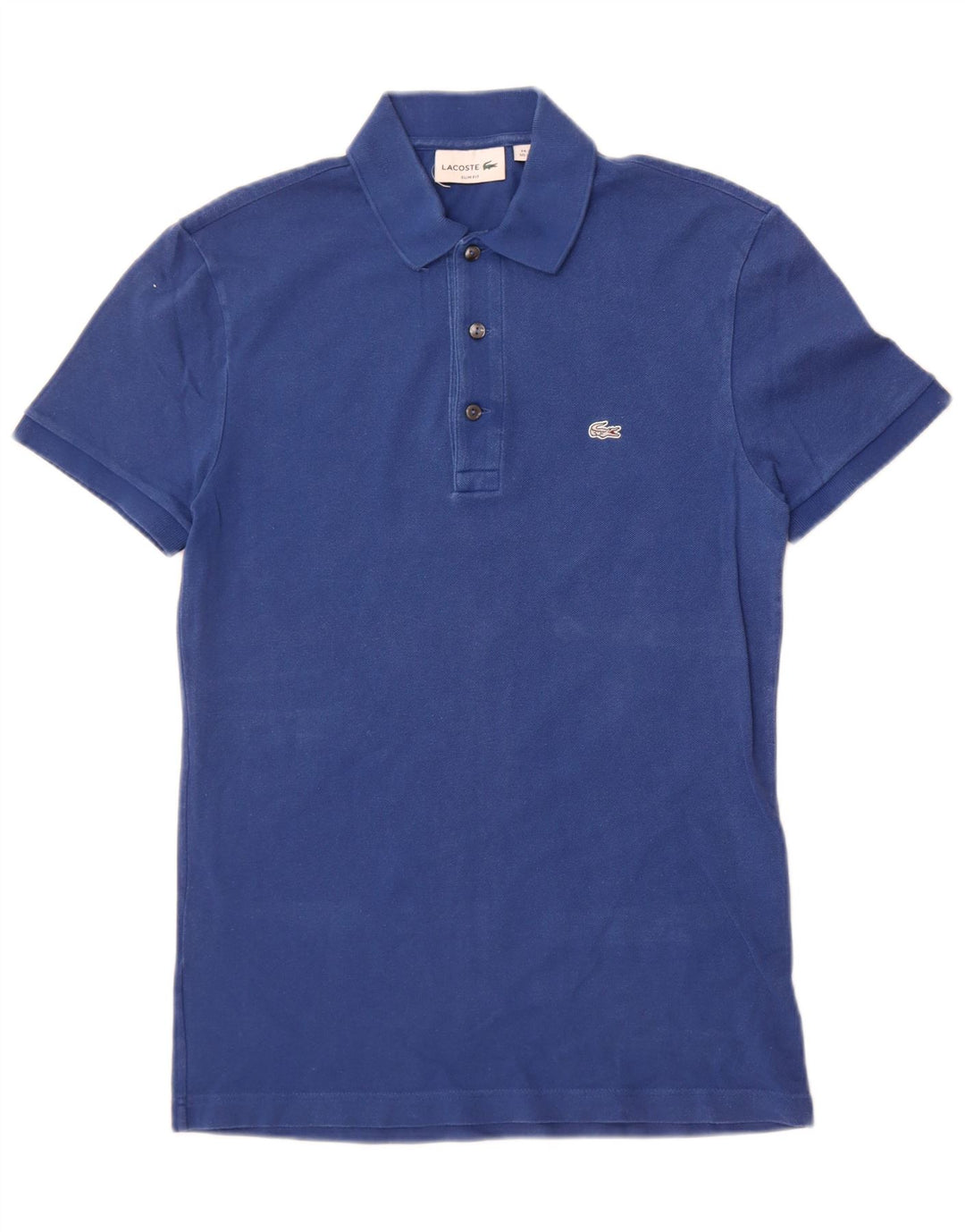 Męska koszulka polo Lacoste Slim Fit, rozmiar 2 XS, niebieska, bawełniana