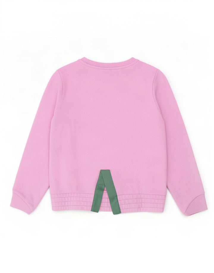 Bluza dziewczęca Nike z grafiką, 5-6 lat, średnia, różowa, bawełniana